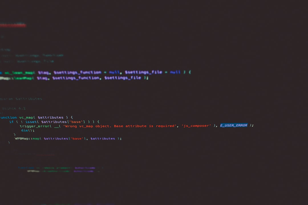 Terminal with running code