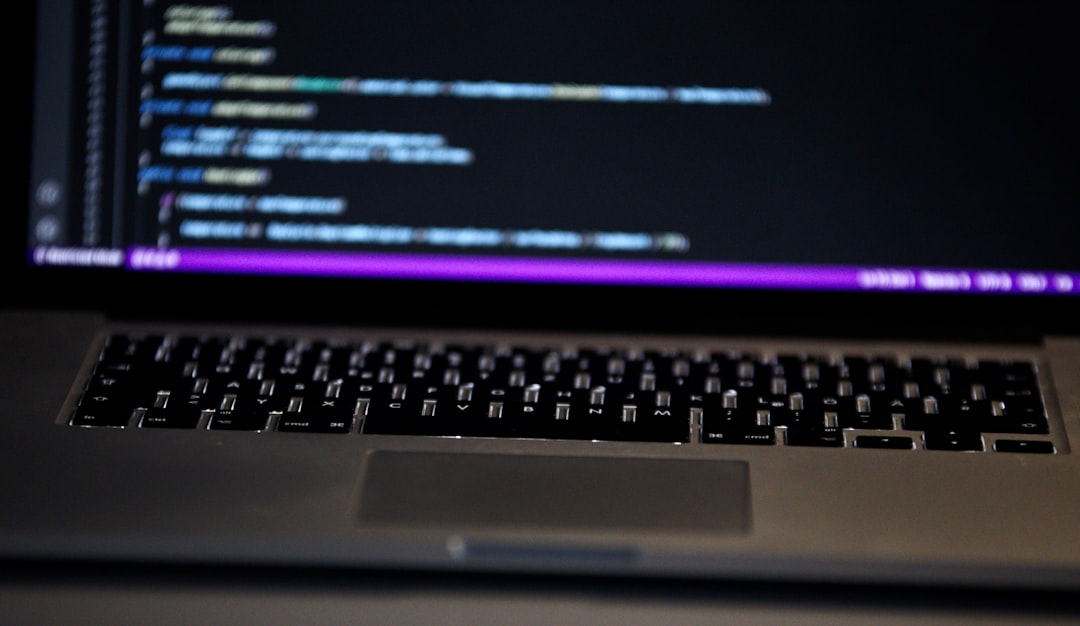 Close-up of a laptop keyboard